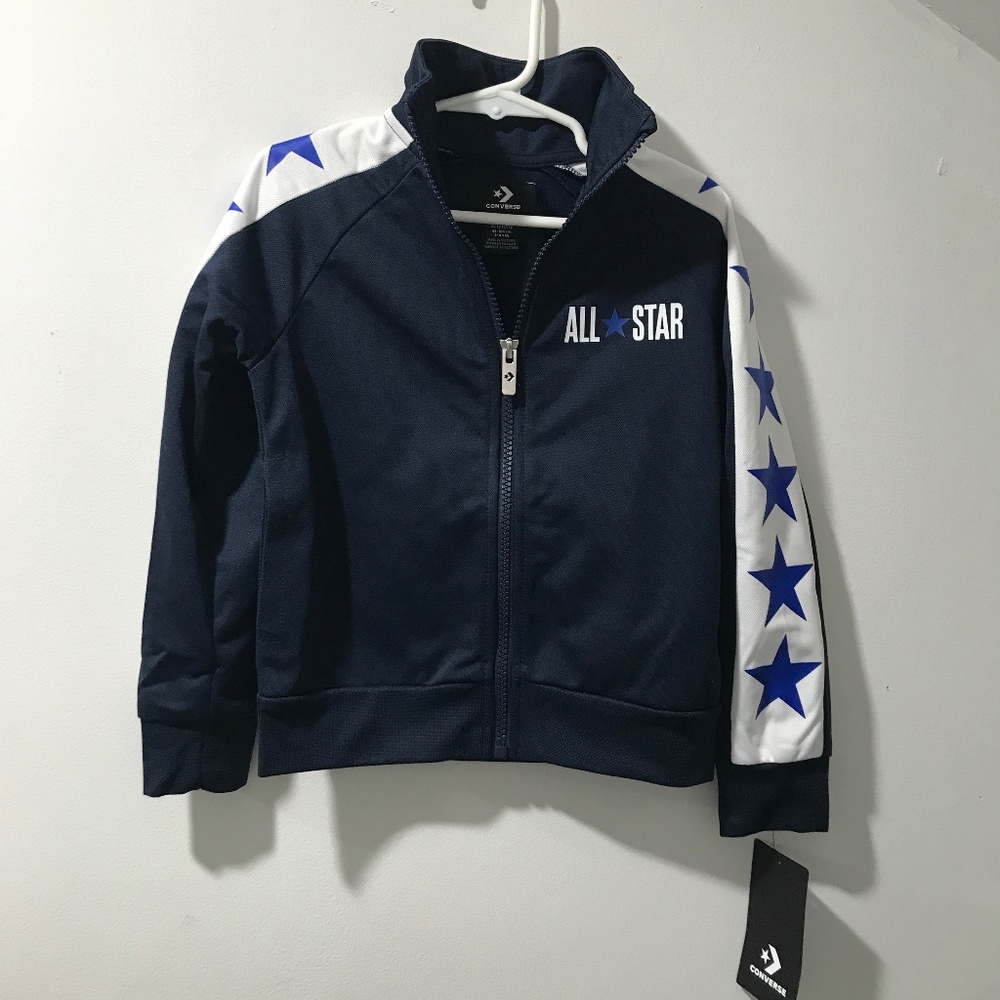 🍓Converse All Star Zip Up Light Jacket Coat